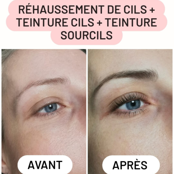 Réhaussement de cils